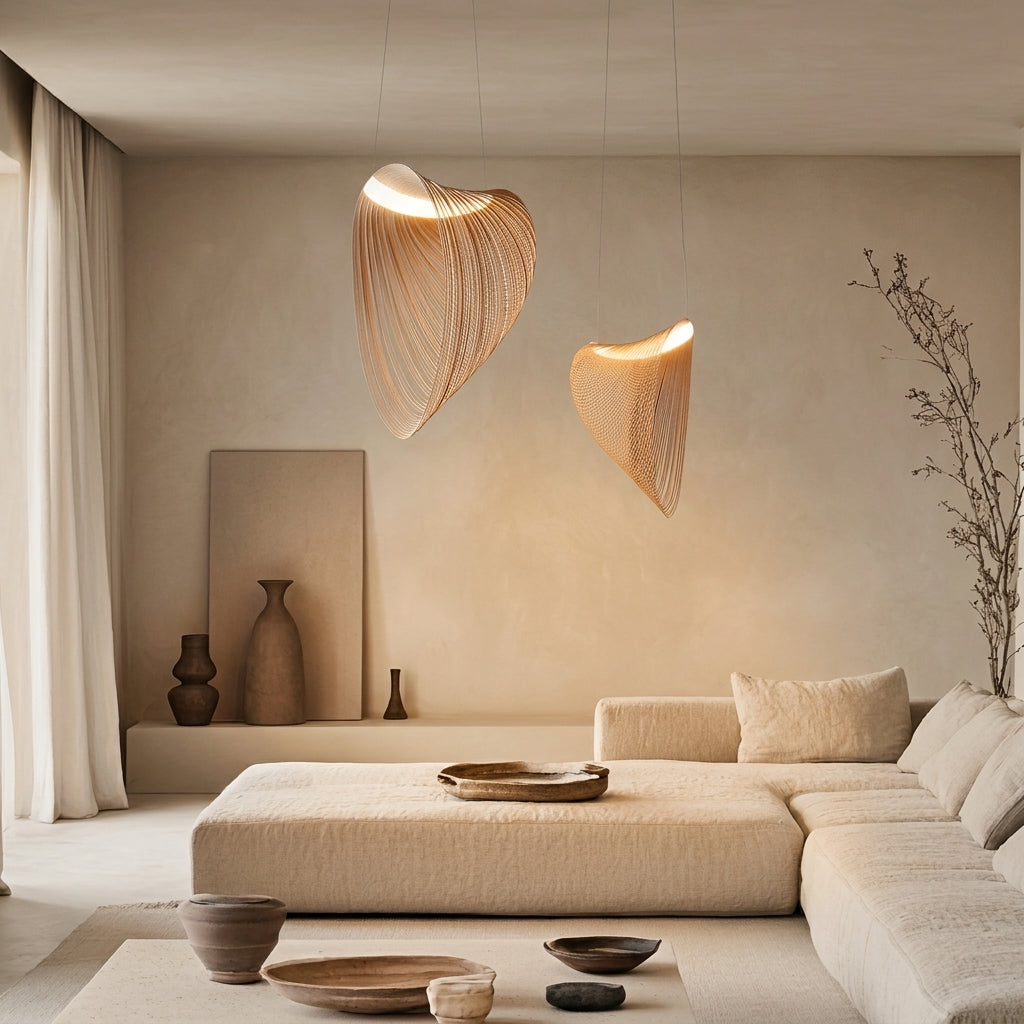 Harp Echo Pendant Light