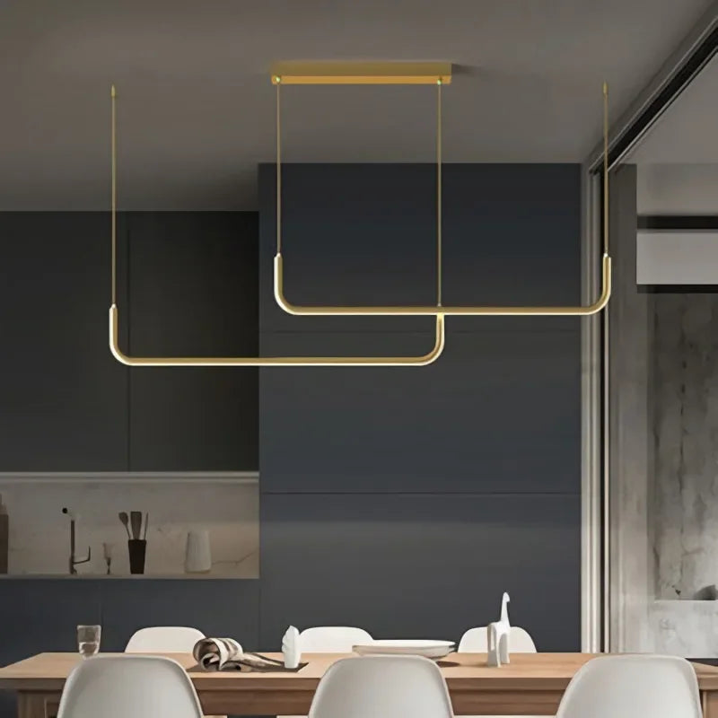 Luminus Curve Pendant Light-Domus Collective