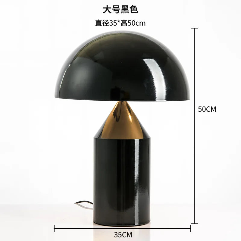 Lustrous Dome Table Lamp-Domus Collective