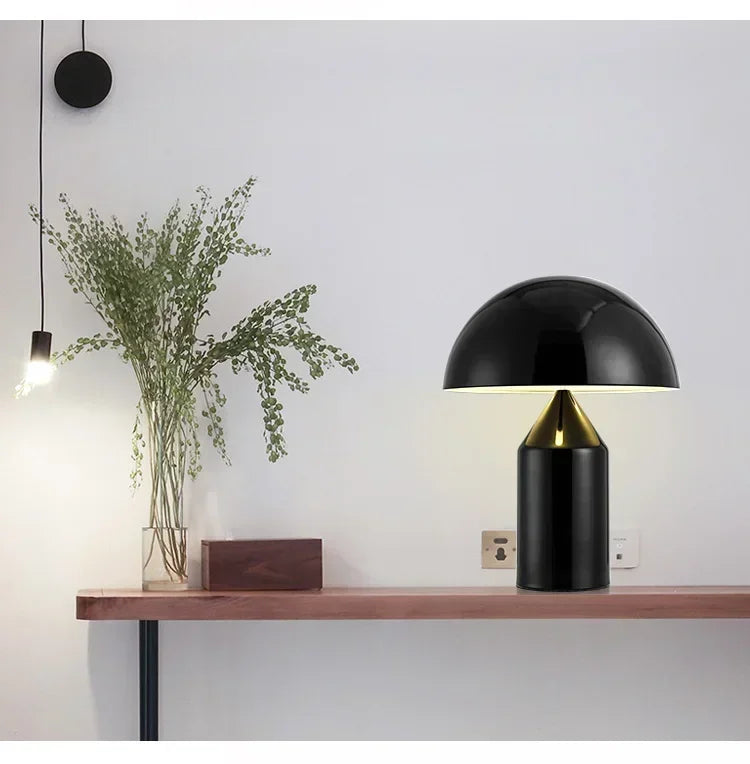 Lustrous Dome Table Lamp-Domus Collective