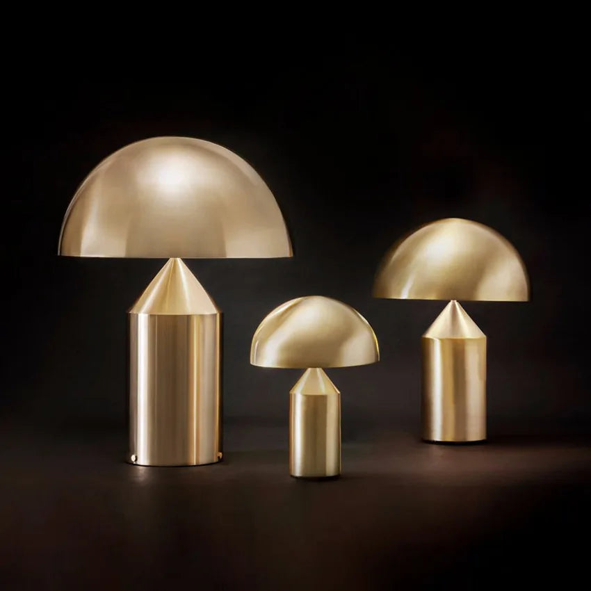 Lustrous Dome Table Lamp-Domus Collective