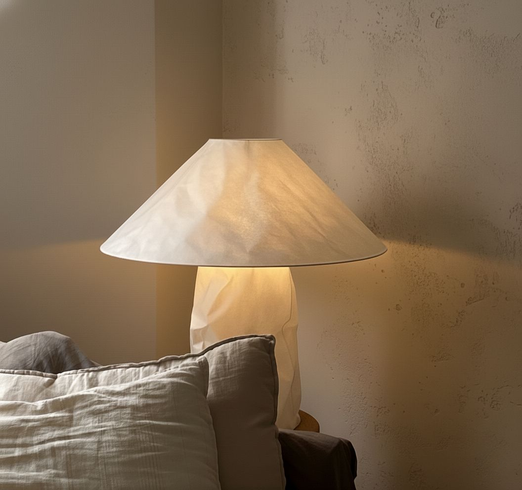 Paper Sculpture Table Lamp-Domus Collective