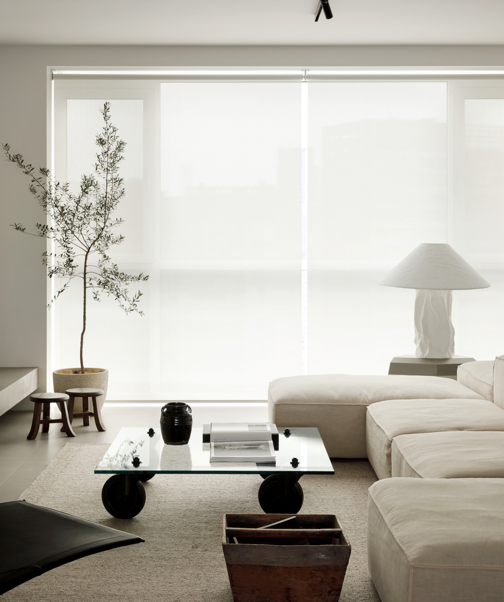 Paper Sculpture Table Lamp-Domus Collective