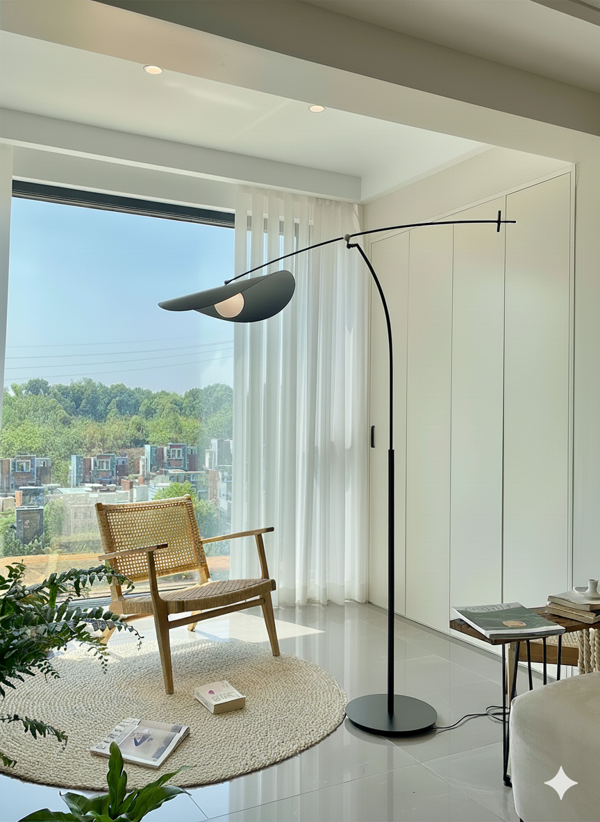 Papilla Floor Lamp-Domus Collective