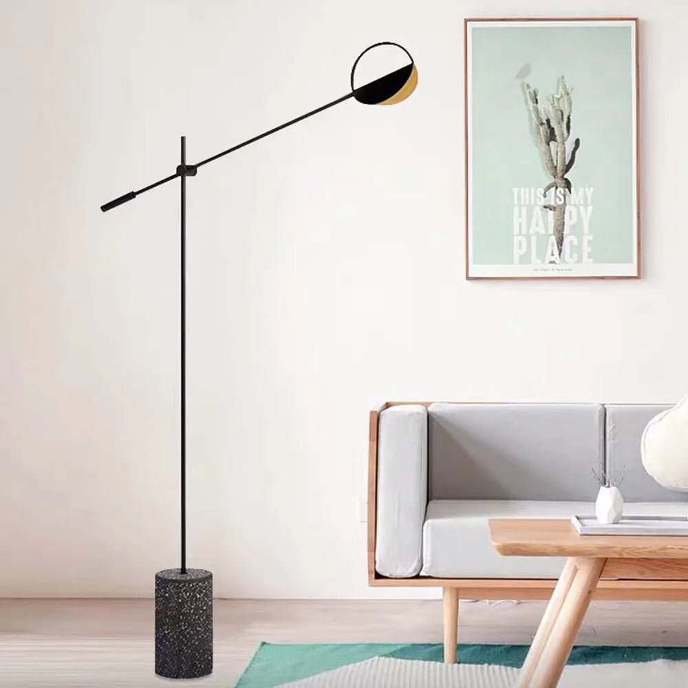 Petal Poise Floor Lamp-Domus Collective