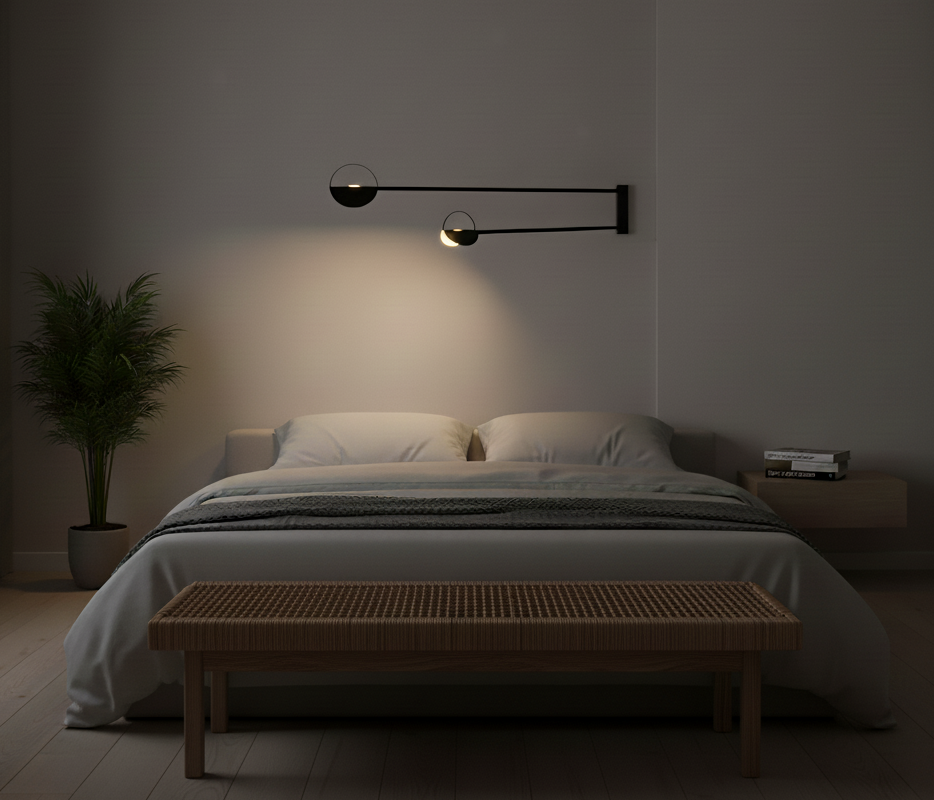 Petal Poise Wall Lamp-Domus Collective