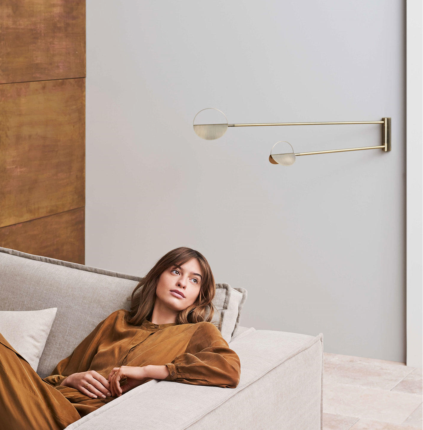 Petal Poise Wall Lamp-Domus Collective