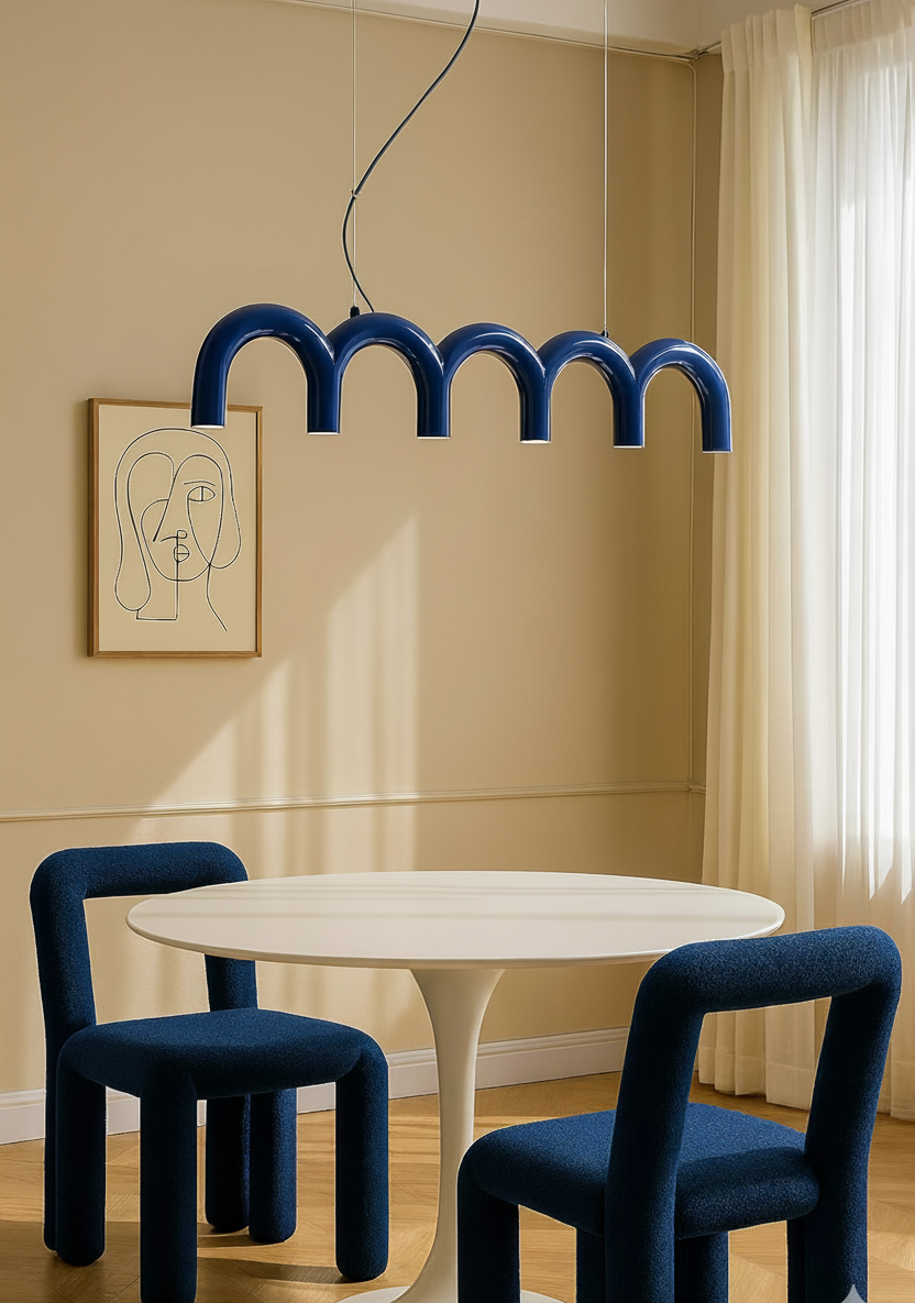 Rhythmic Arch Pendant Light-Domus Collective