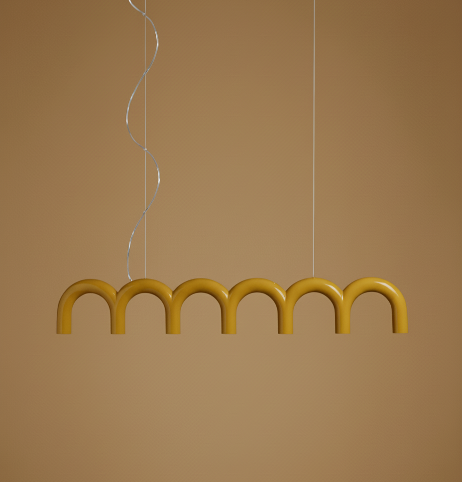 Rhythmic Arch Pendant Light-Domus Collective