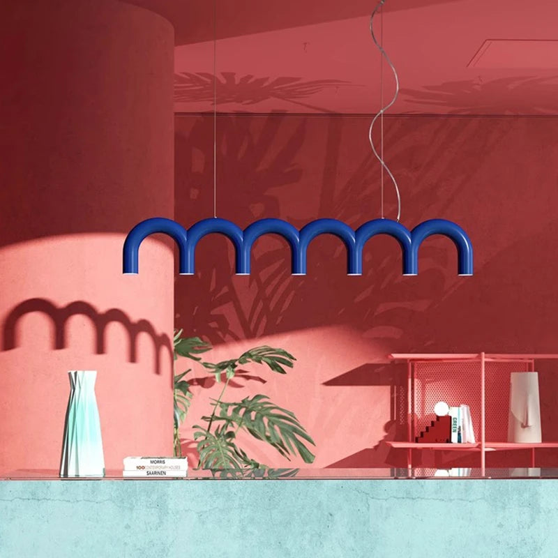 Rhythmic Arch Pendant Light-Domus Collective