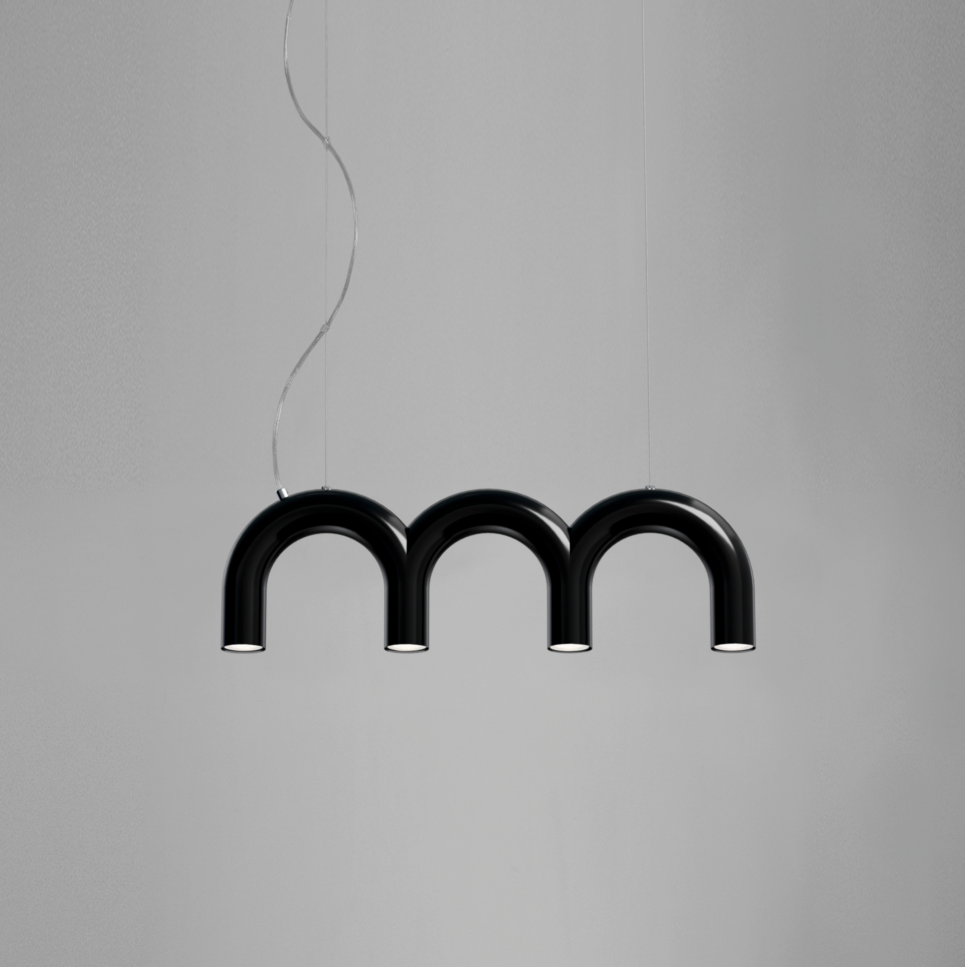 Rhythmic Arch Pendant Light-Domus Collective