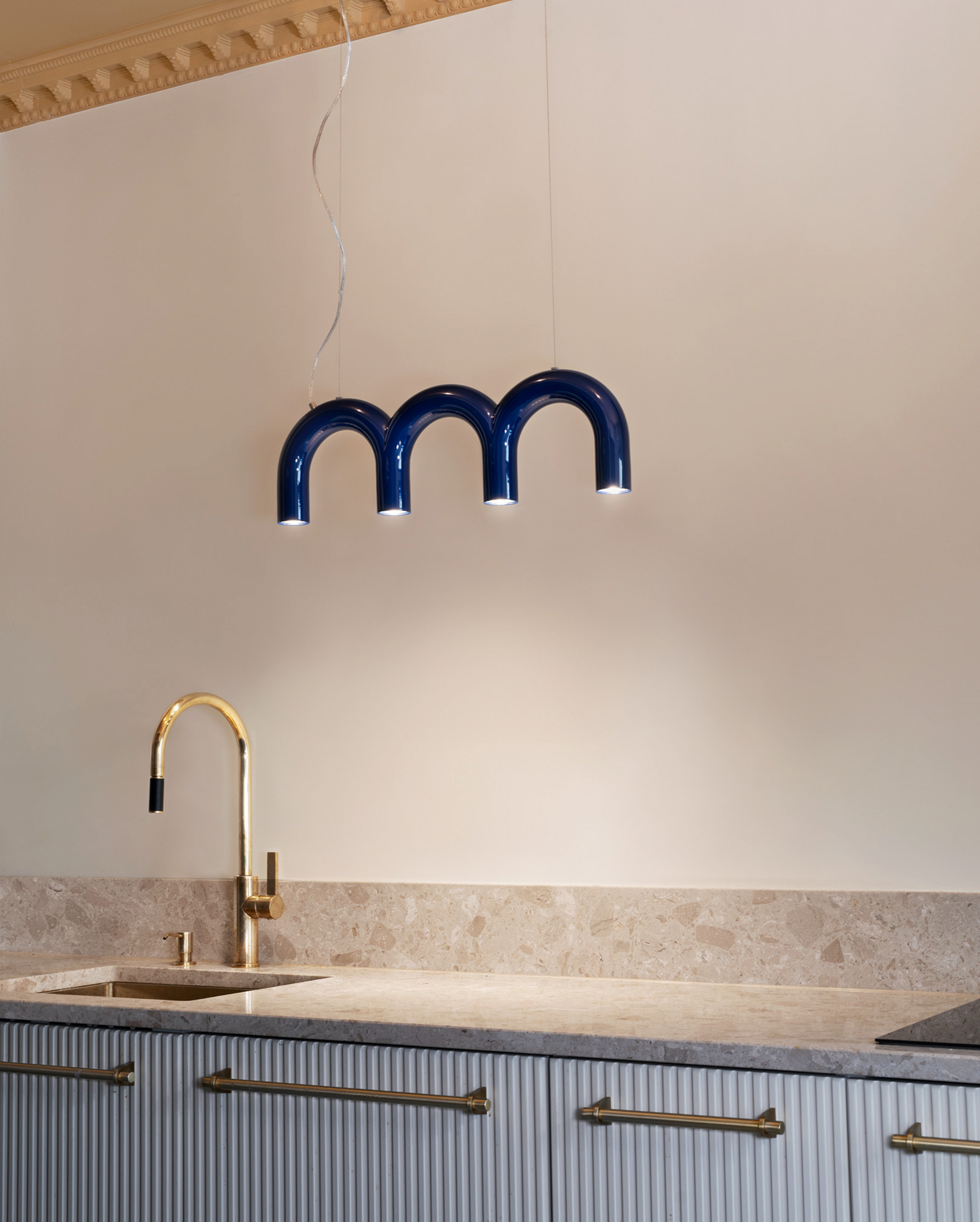 Rhythmic Arch Pendant Light-Domus Collective