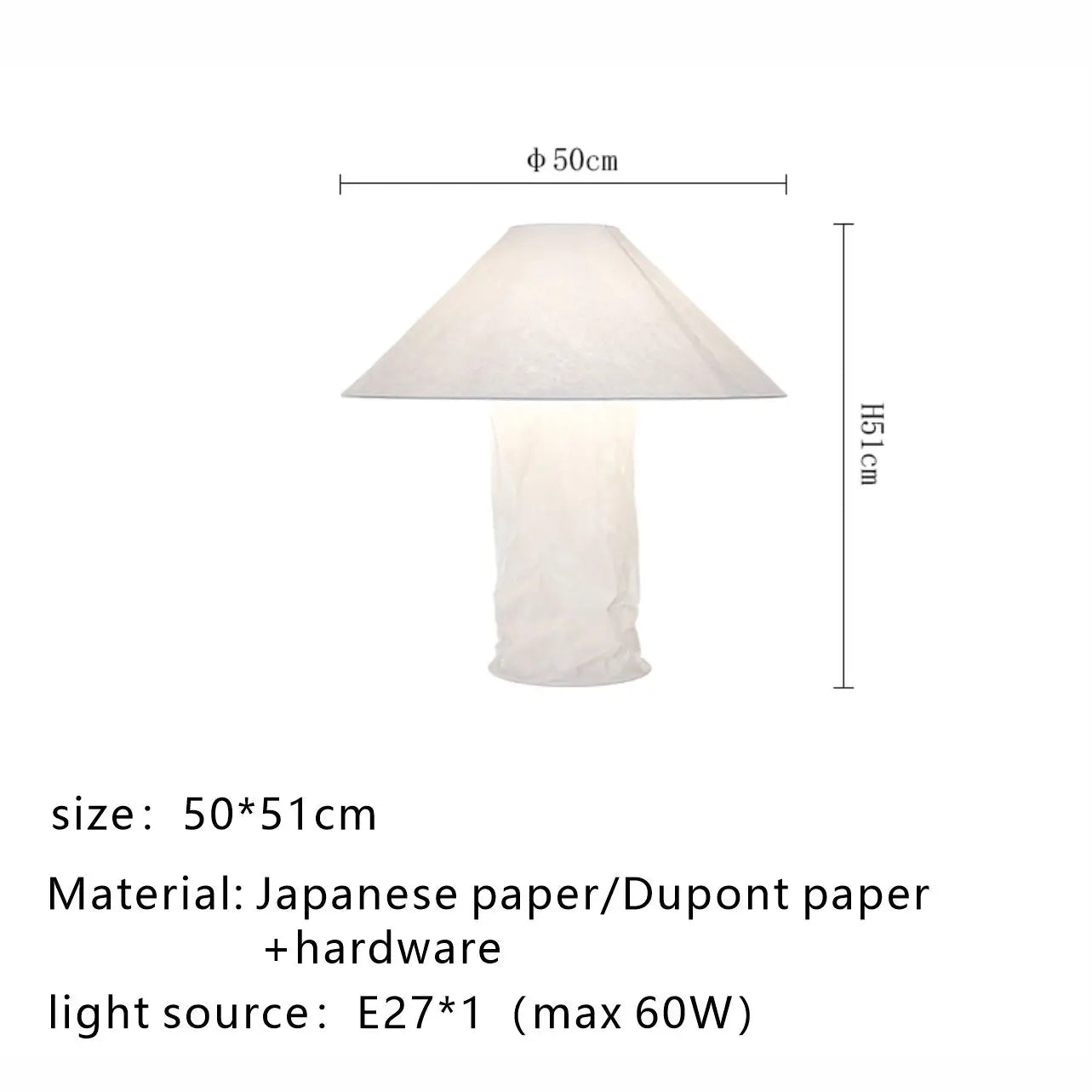 Product Dimension Image