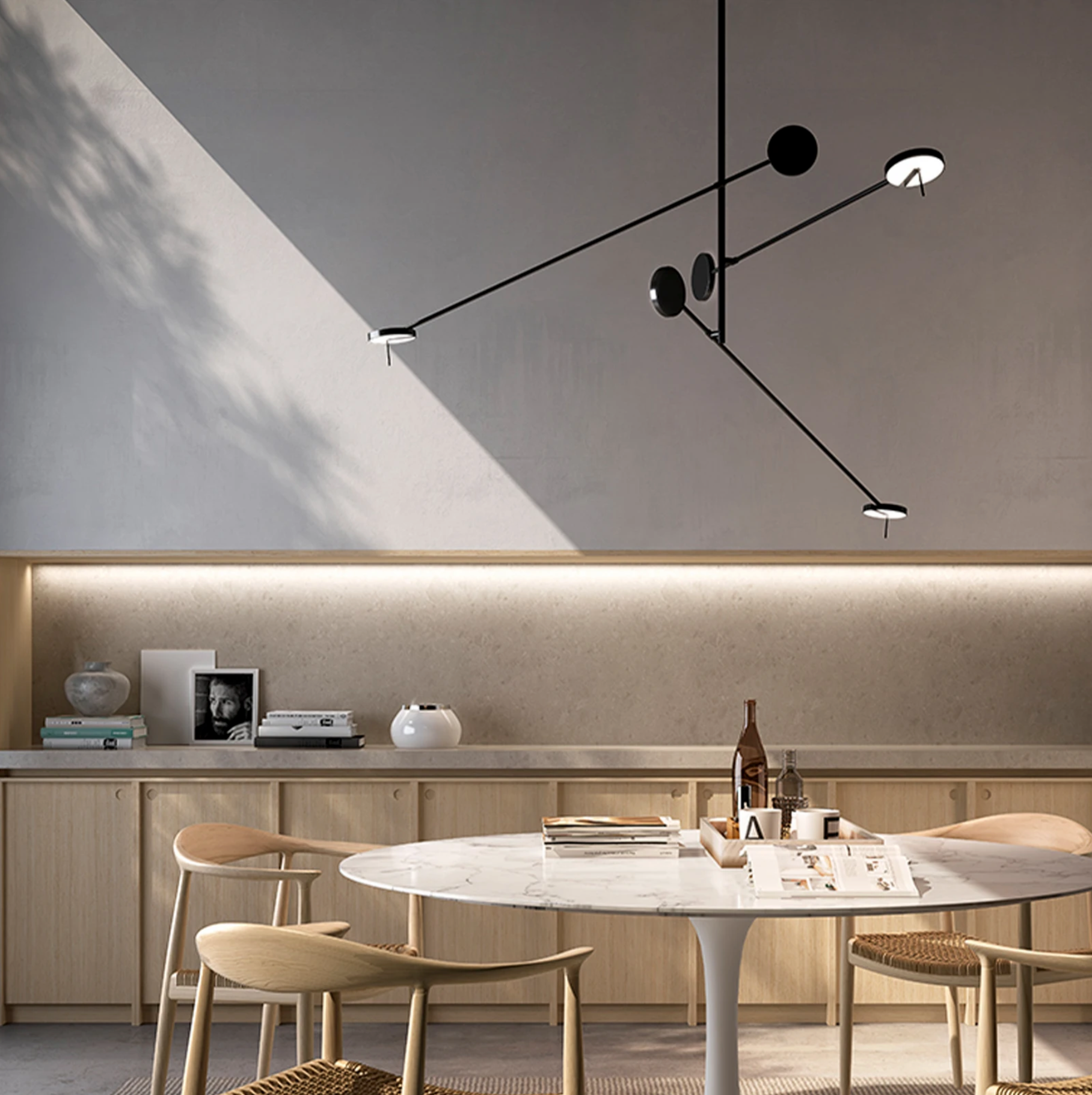 Refined Span Pendant Light