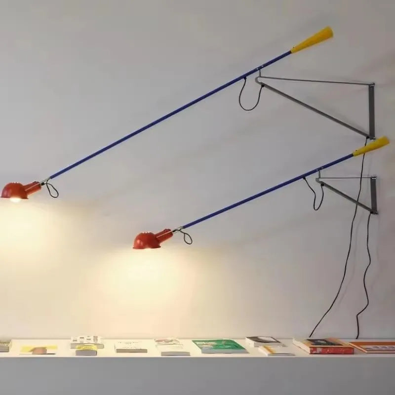 Tricolour Arm Wall Light-Domus Collective