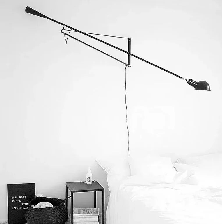 Tricolour Arm Wall Light-Domus Collective