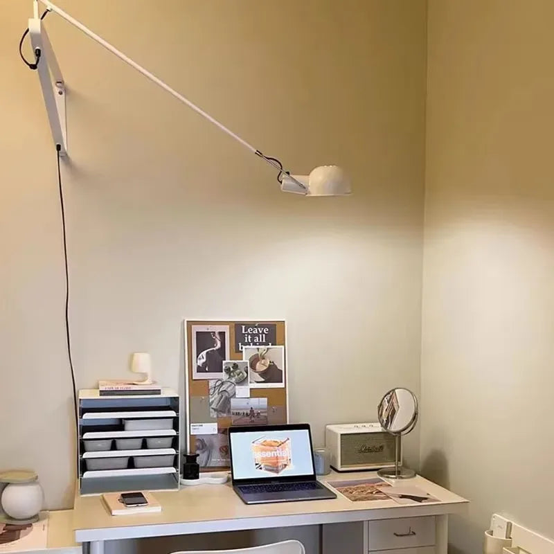 Tricolour Arm Wall Light-Domus Collective