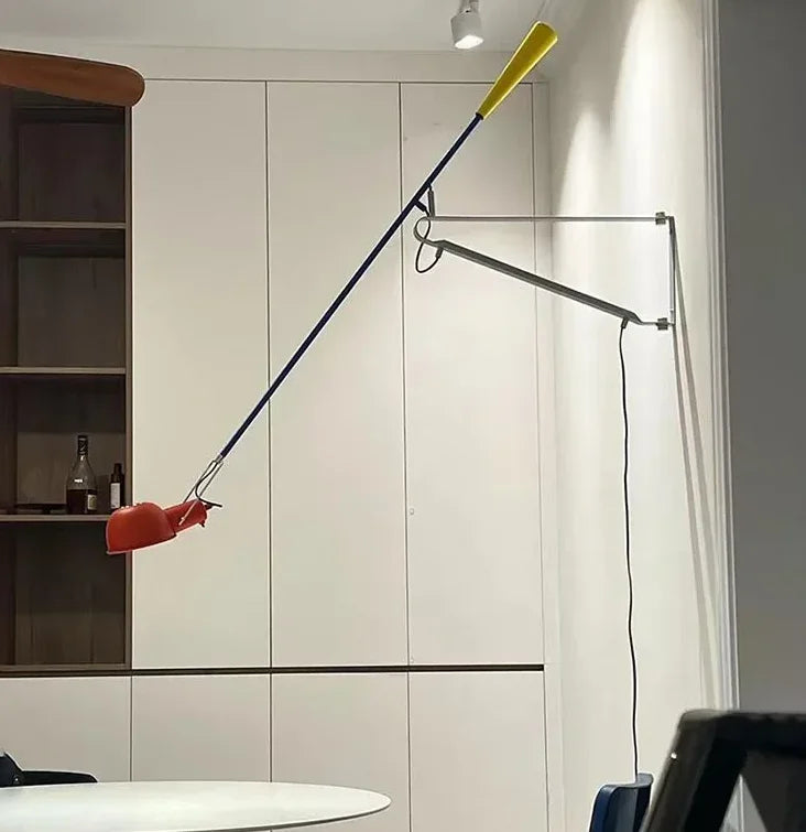 Tricolour Arm Wall Light-Domus Collective