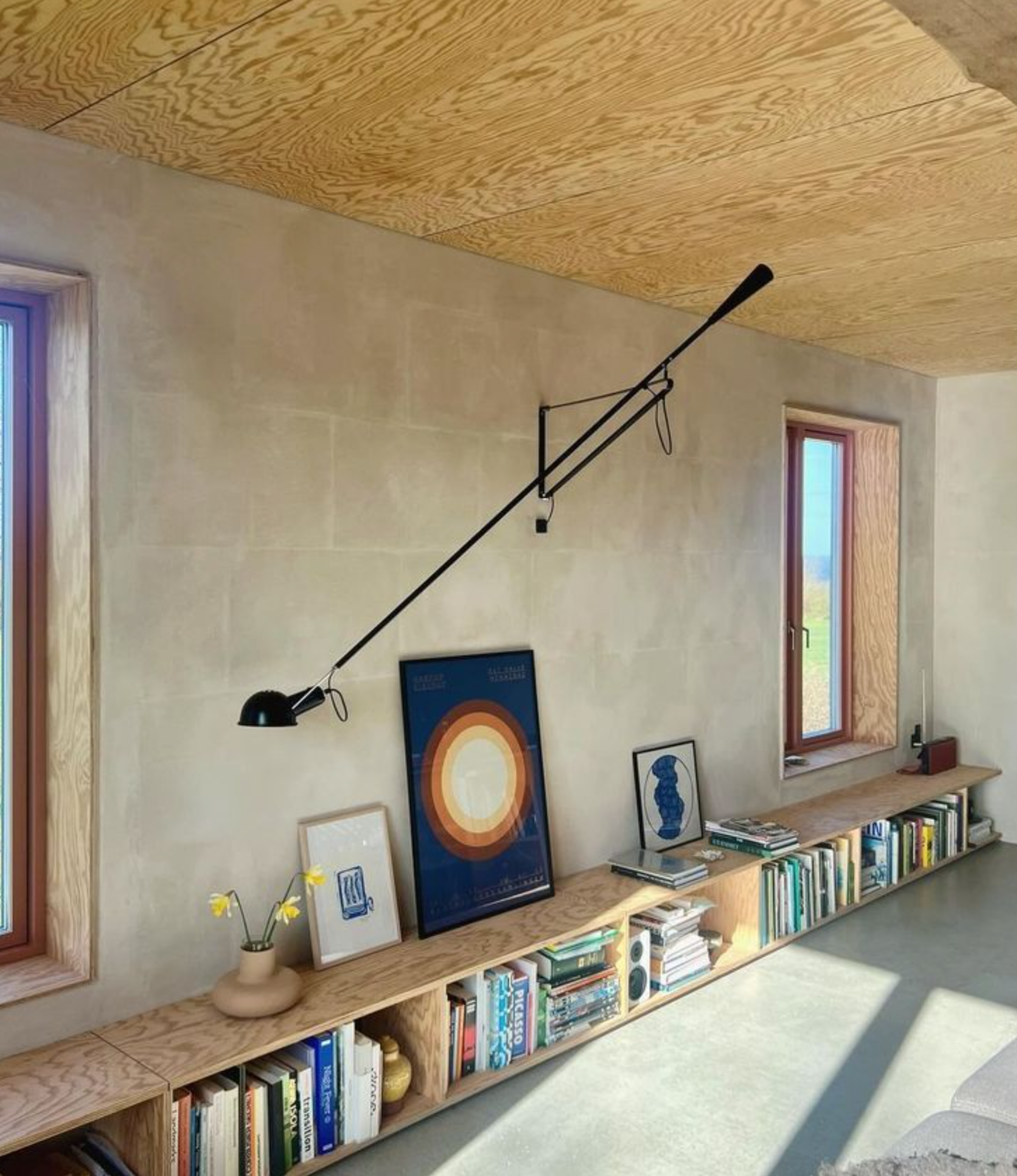 Tricolour Arm Wall Light-Domus Collective