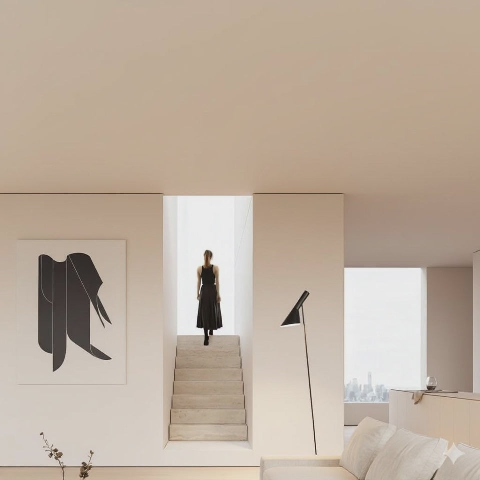 Load video: Megaphone Floor Lamp