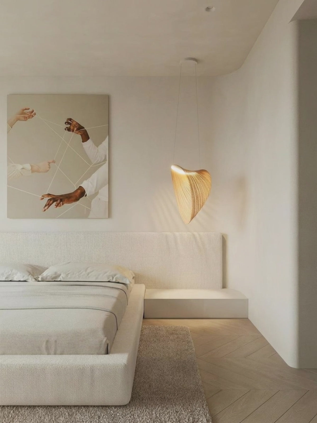 Load video: Harp Echo Pendant Light